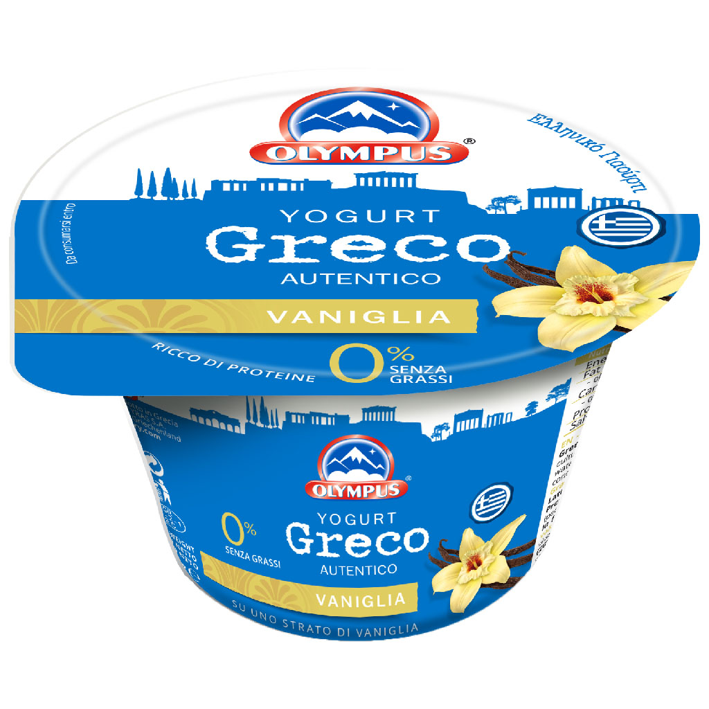 DIA S.r.l. - YOGURT GRECO VANIGLIA 0% GRASSI G.150