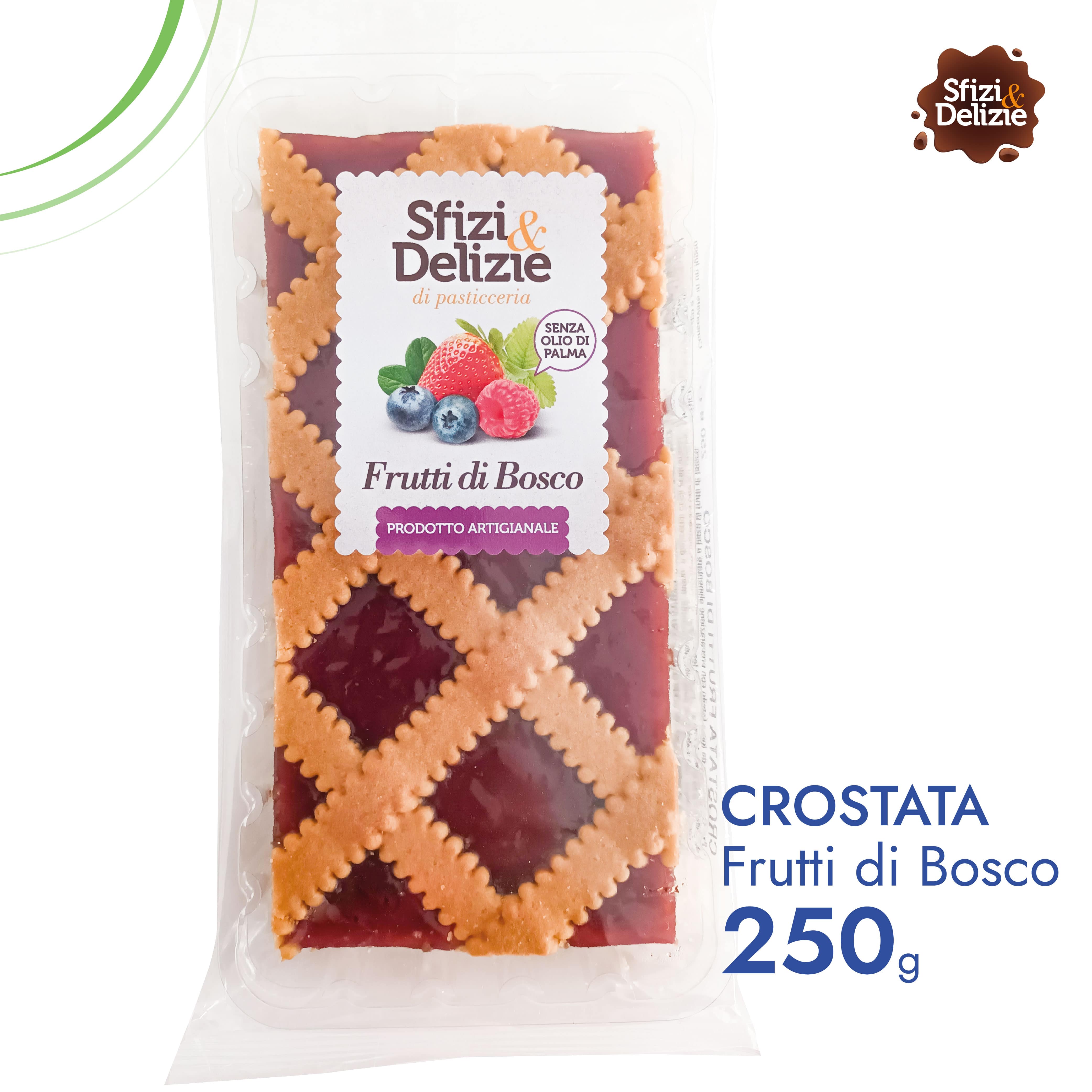 Sfizi & Delizie Crostata al frutti di bosco. Dolci distribuiti da Dia Srl