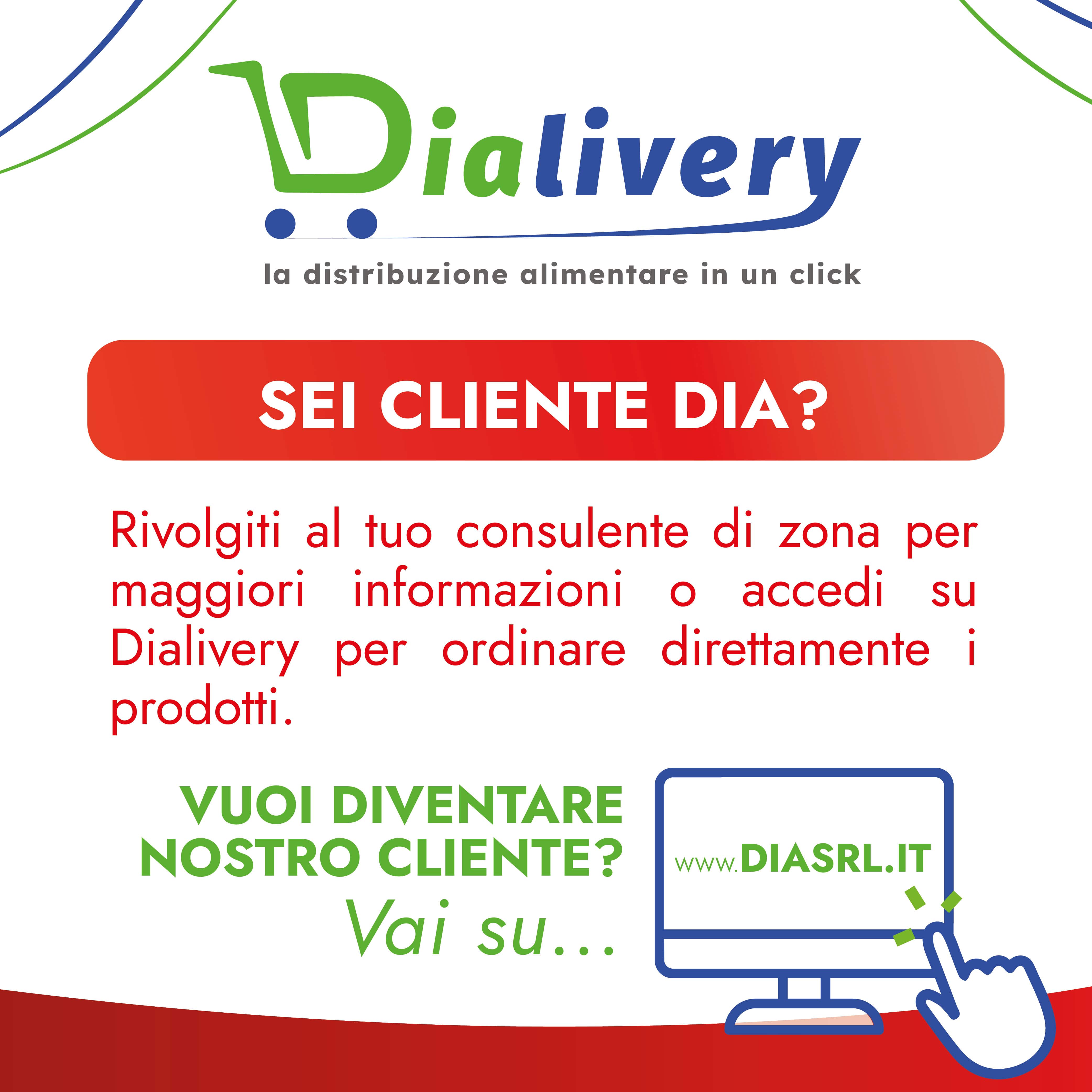 Iscriviti a Dialivery per accedere a prodotti e offerte esclusivi