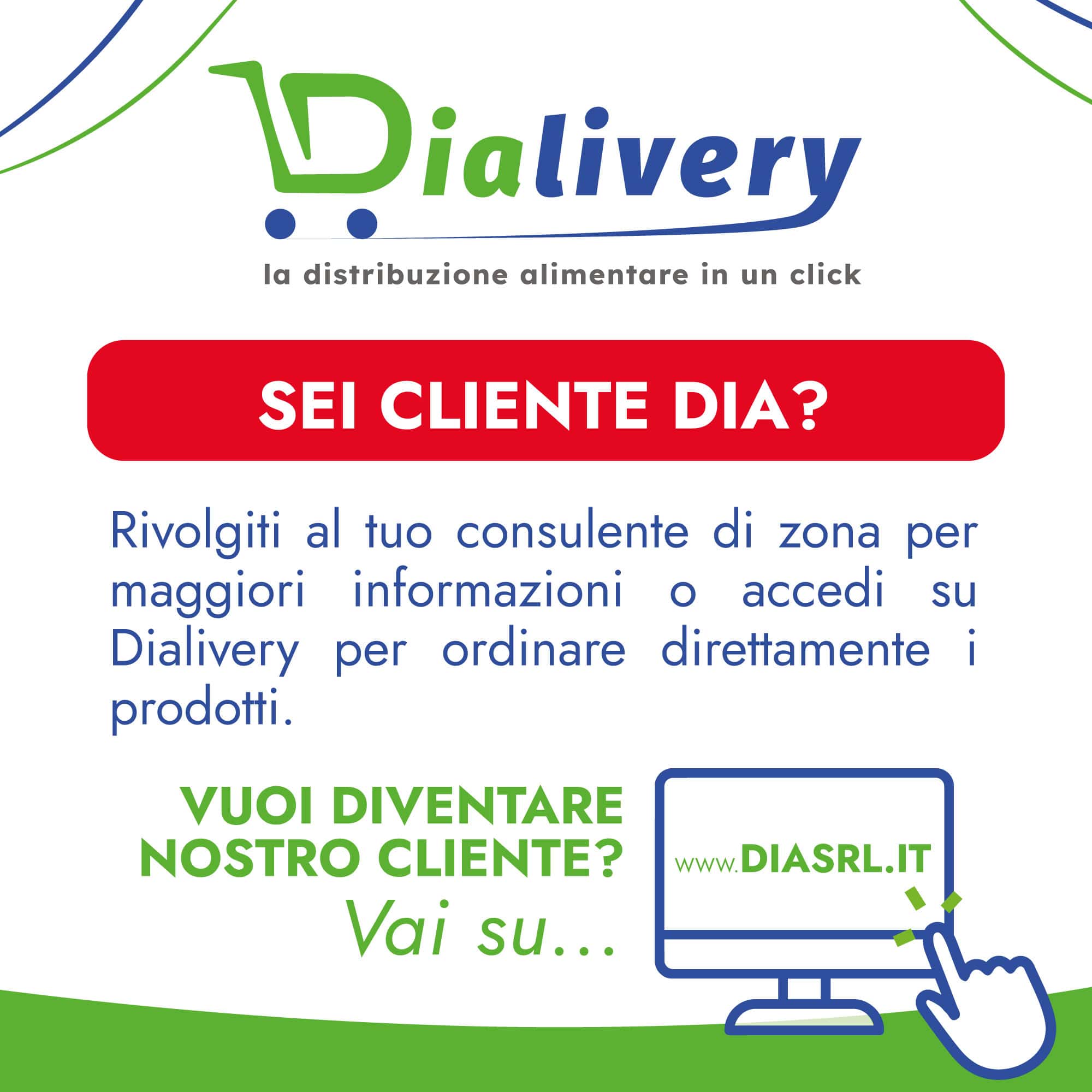 Iscrivi a Dialivery e accedi a offerte esclusive