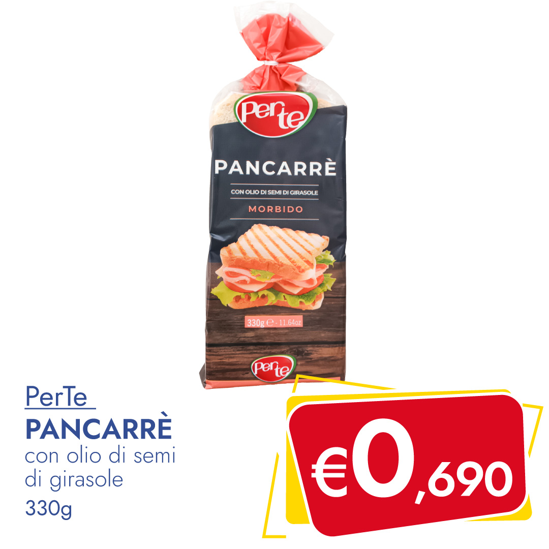 Pancarrè PER TE 330g in offerta esclusiva su Dialivery di Dia Srl dal 01 maggio al 06 maggio 2023