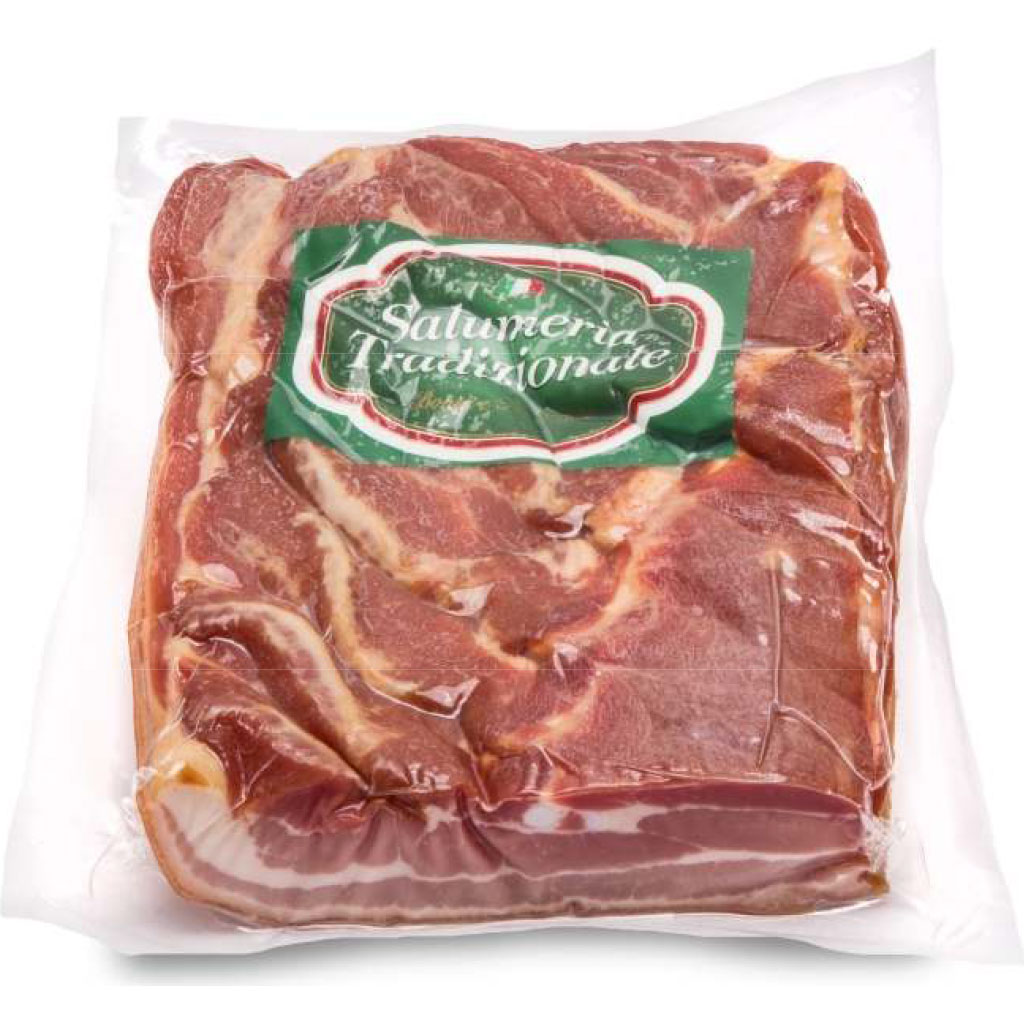Pancetta tesa a metà 1,5Kg ca.