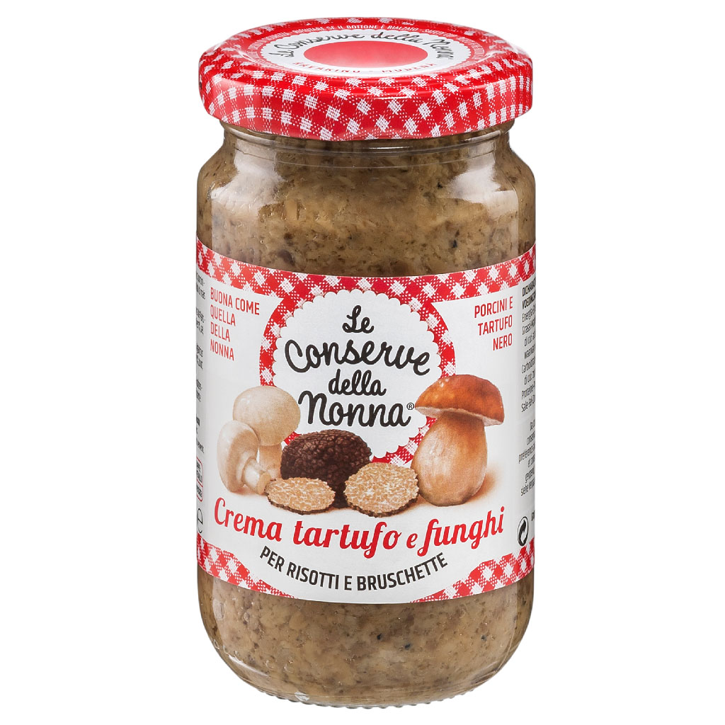 Crema di funghi al tartufo g.190