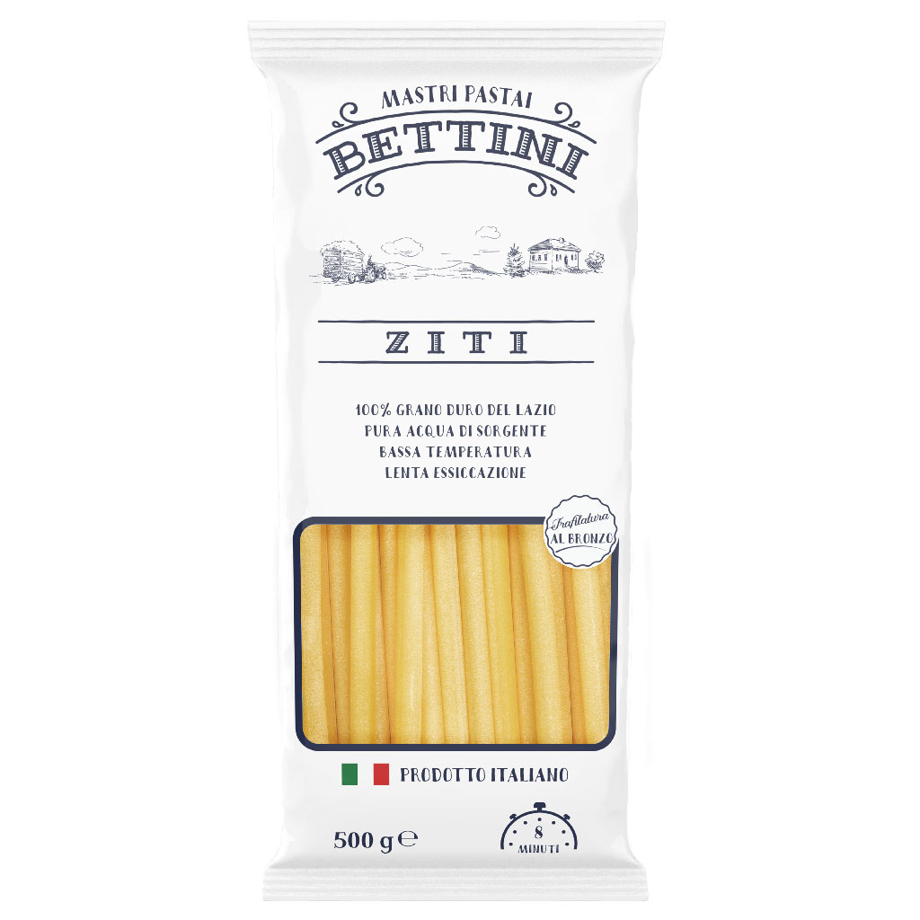Ziti 500g Bettini Mastri Pastai distribuito da Dialivery di Dia Srl