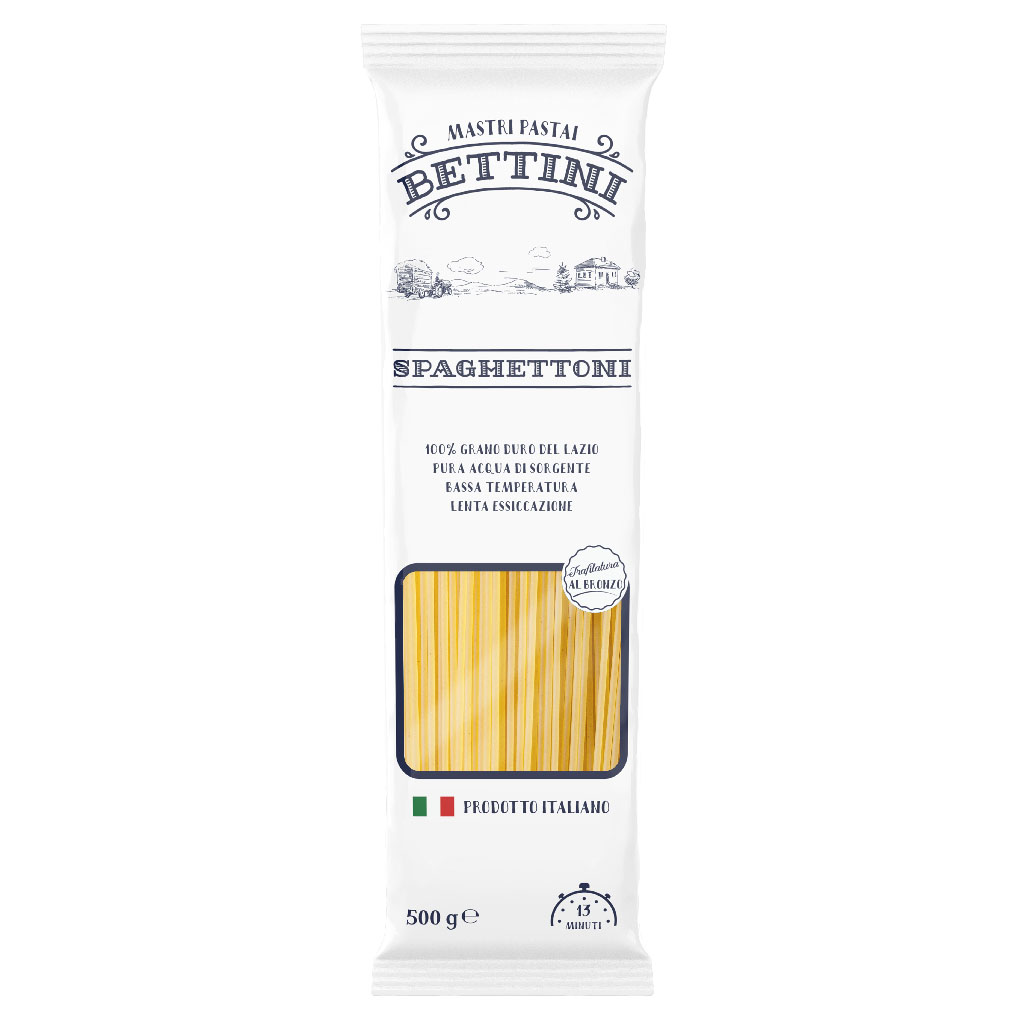 Spaghettoni 500g Bettini Mastri Pastai distribuito da Dialivery di Dia Srl
