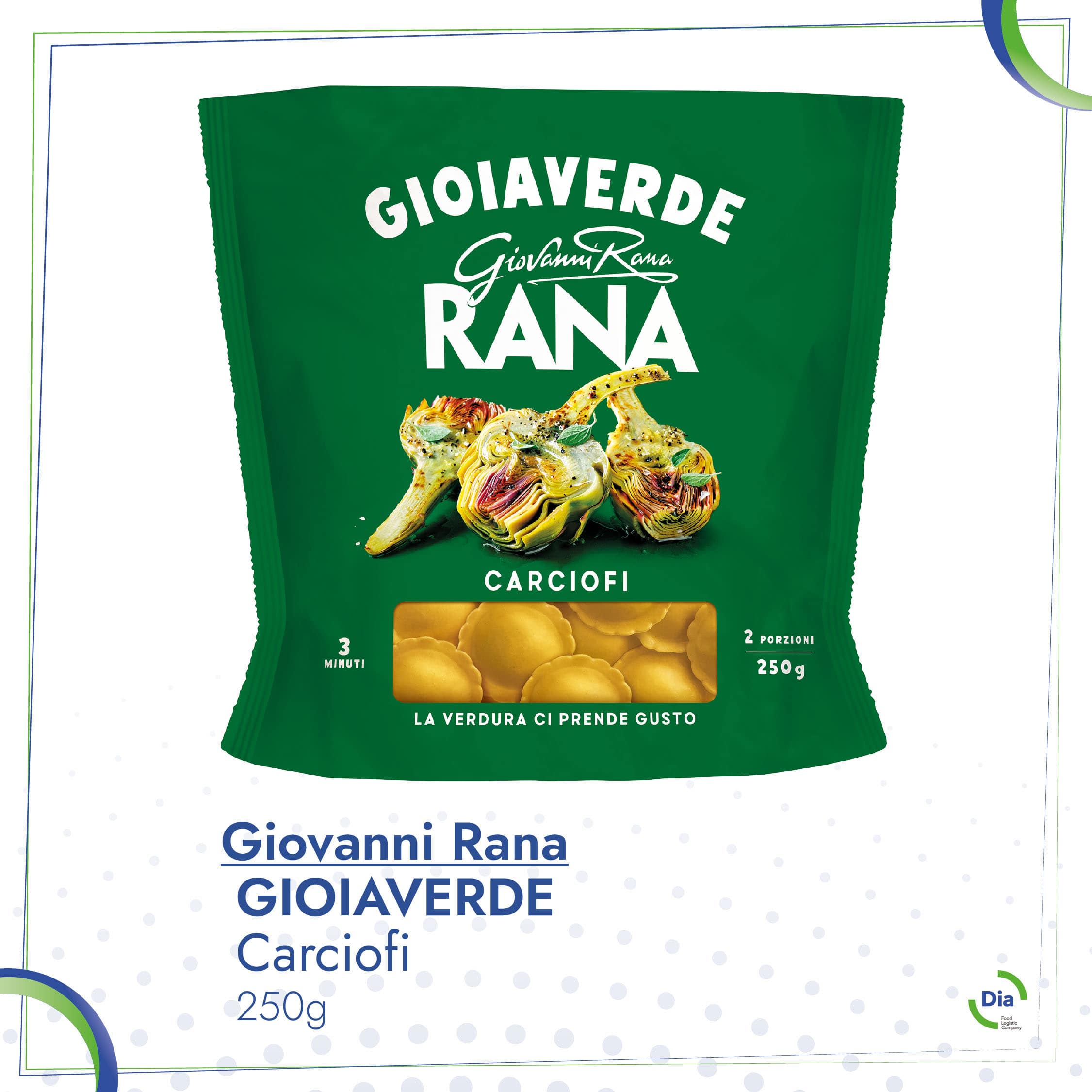 GIOIAVERDE CARCIOFI G.250 PASTIFICIO RANA
