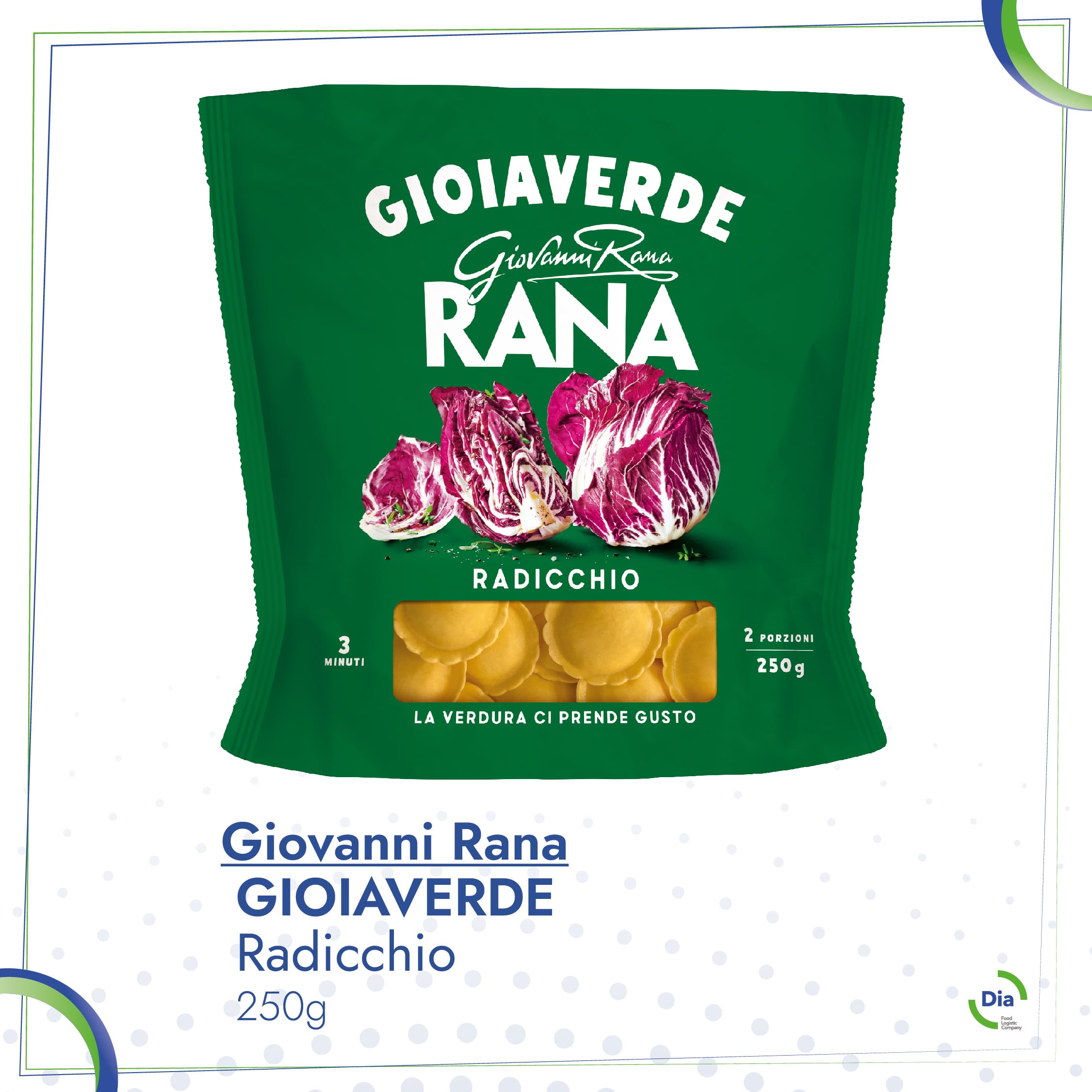GIOIAVERDE RADICCHIO G.250 PASTIFICIO RANA