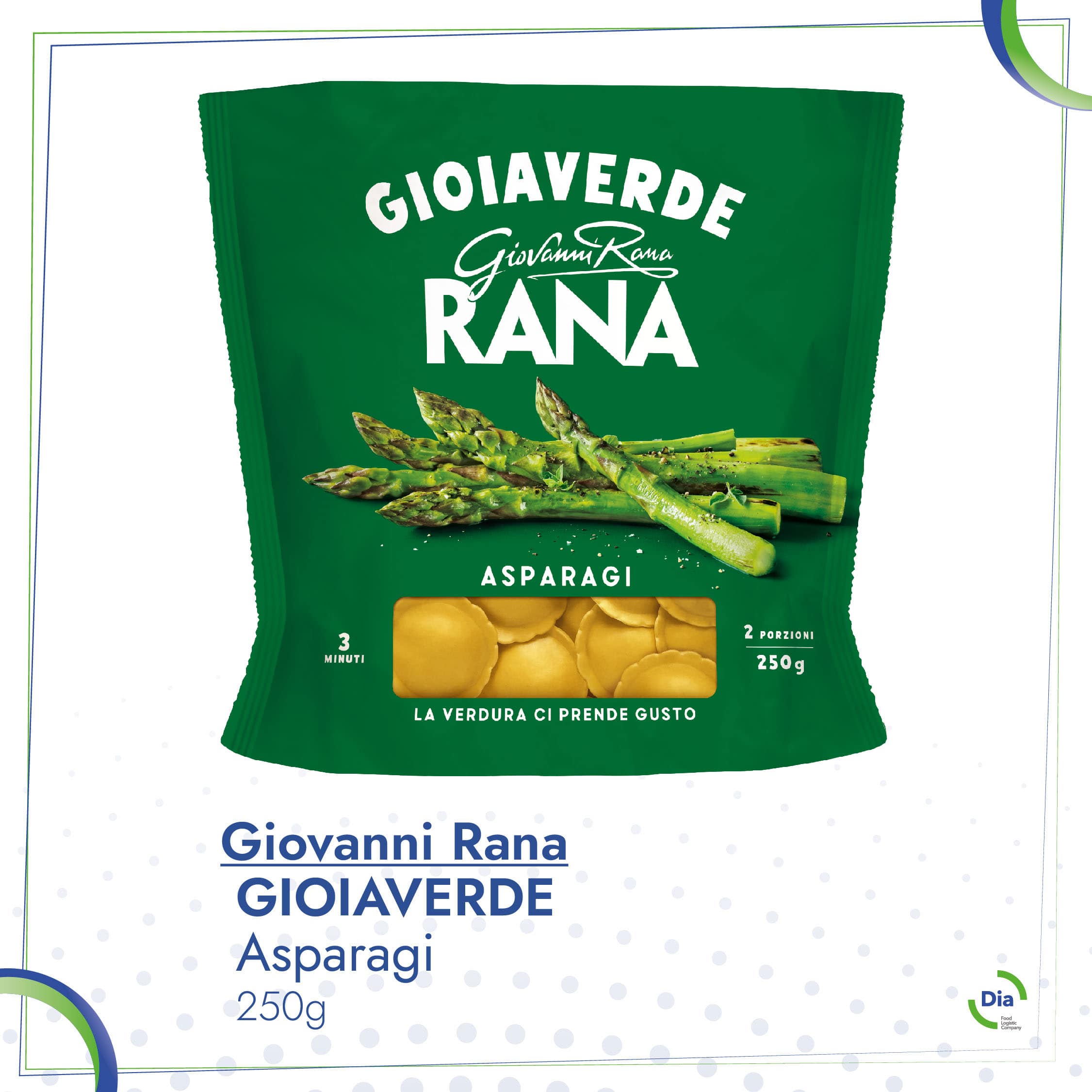GIOIAVERDE ASPARAGI G.250 PASTIFICIO RANA
