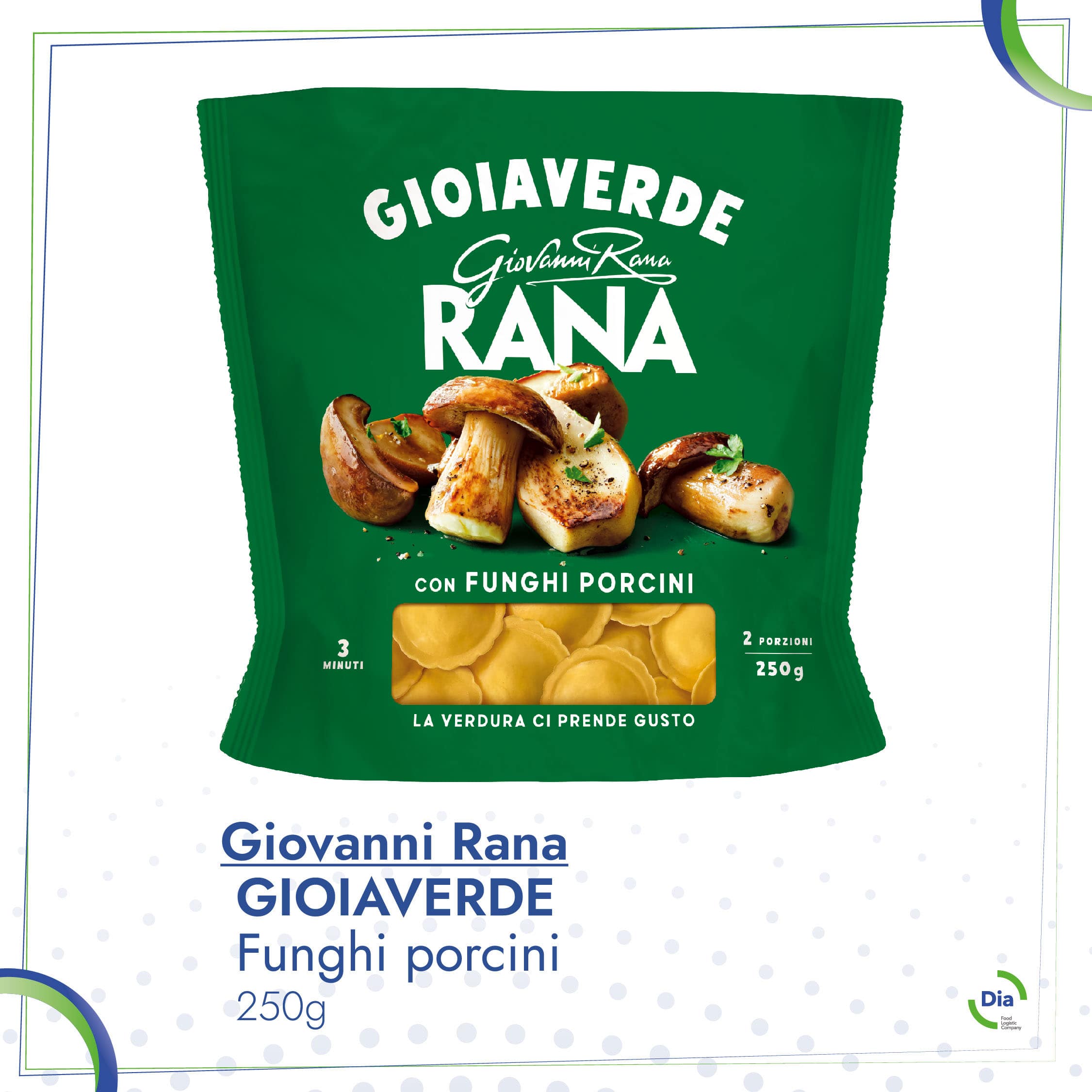 GIOIAVERDE FUNGHI PORCINI G.250 PASTIFICIO RANA