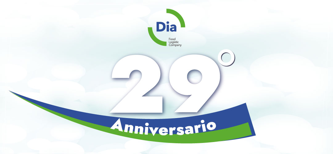 ventinovesimo anniversario Dia Food Logistic Company
