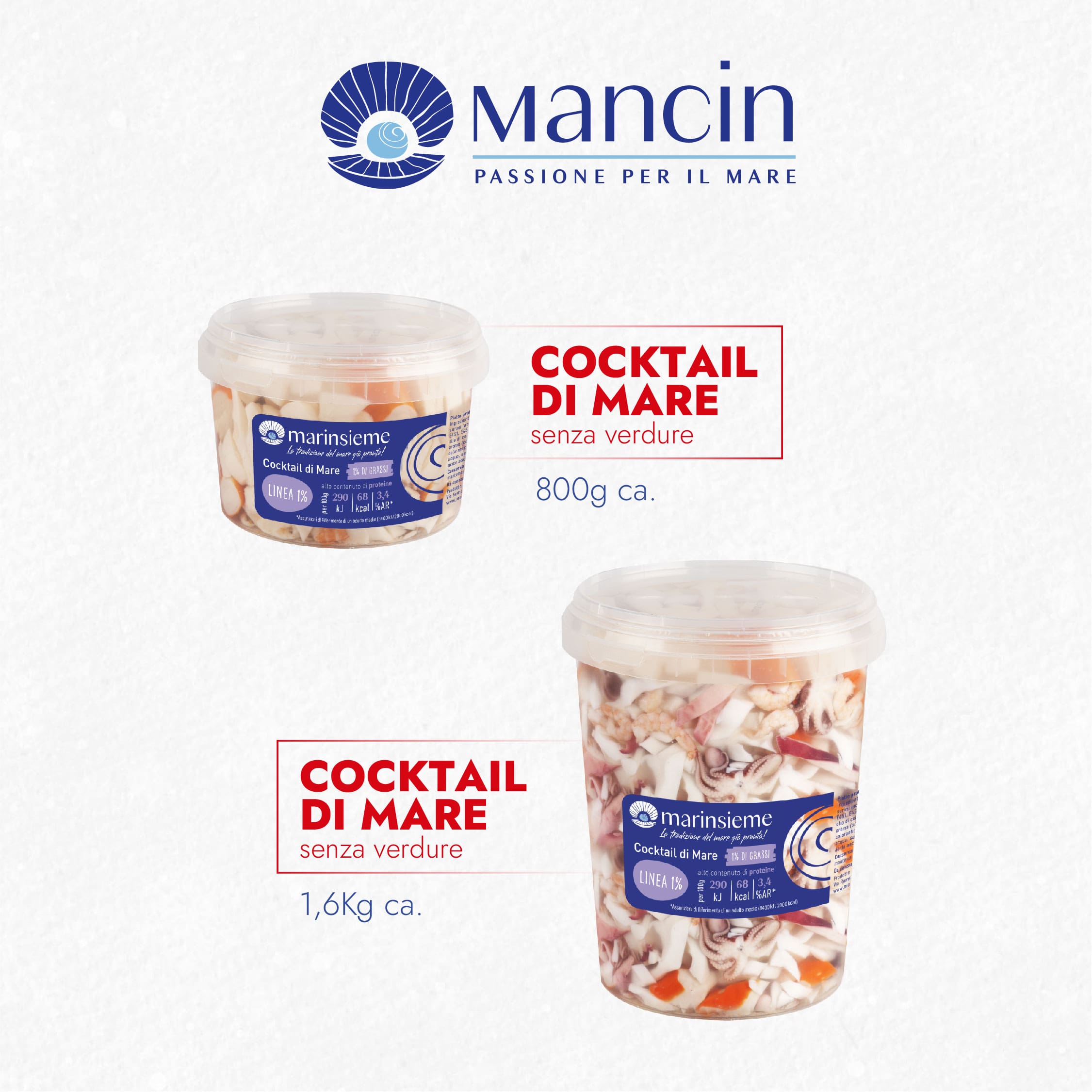 Mancin Nadia cocktail di mare. Speciale Natale con Dia 2023
