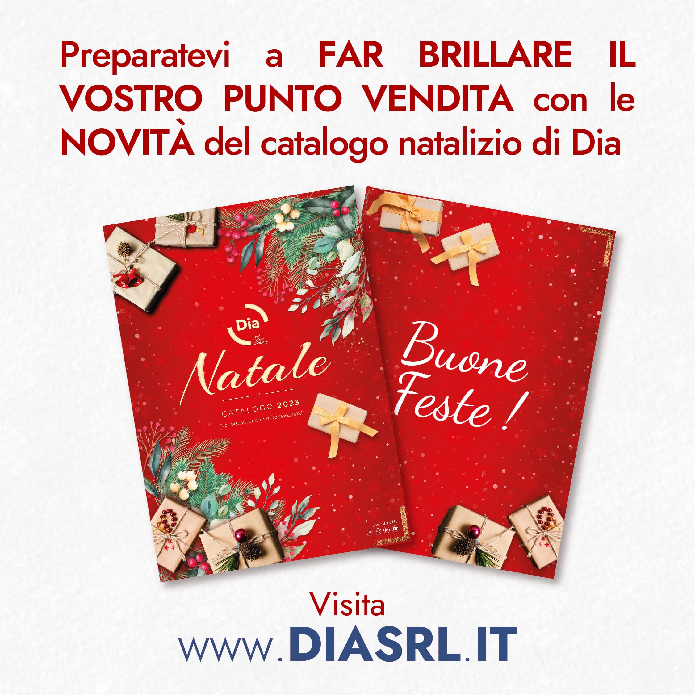 Preparatevi a far brillare il vostro punto vendita con le novità del catalogo natalizio di Dia
