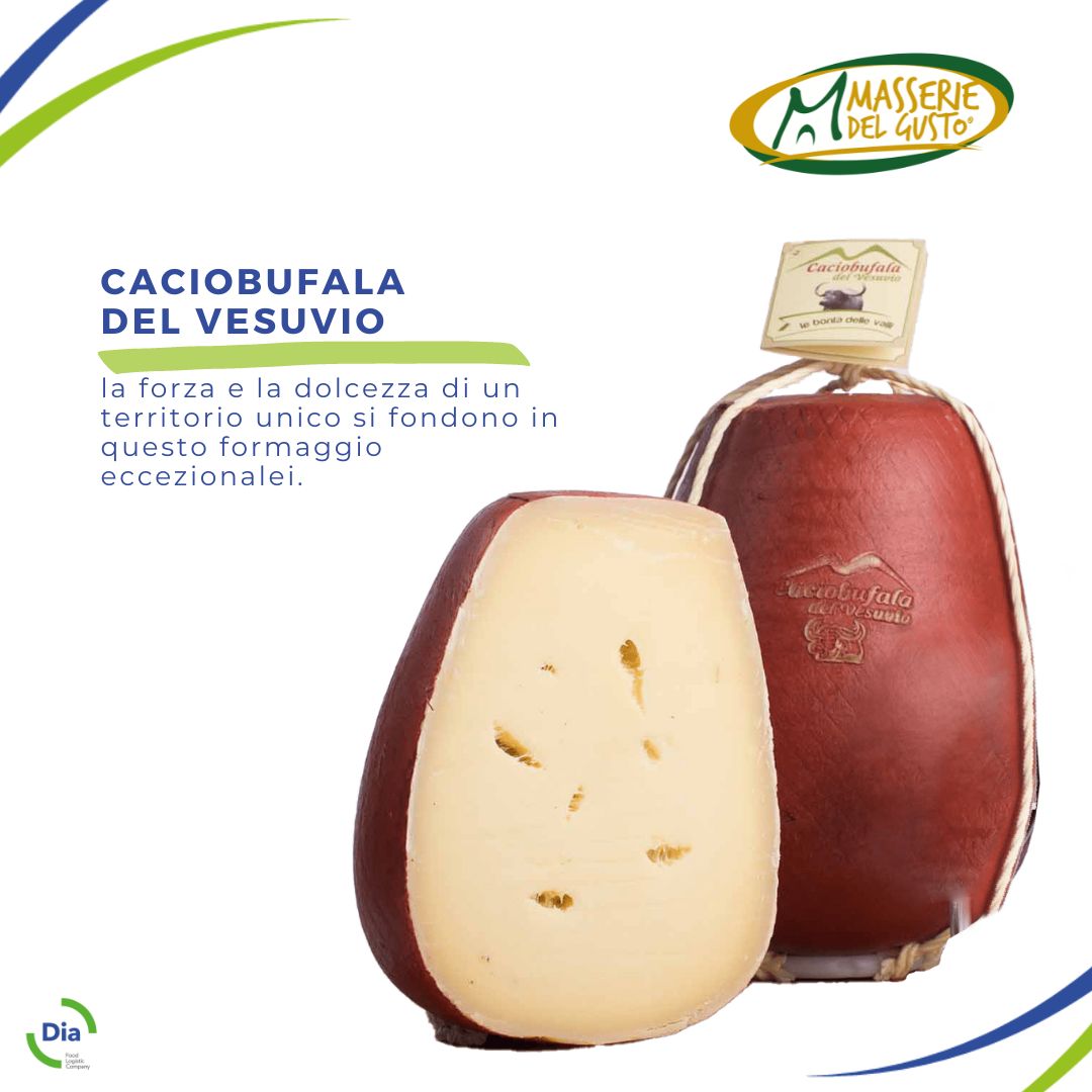 caciobufala del vesuvio Masserie del gusto - Distribuito da Dia Srl