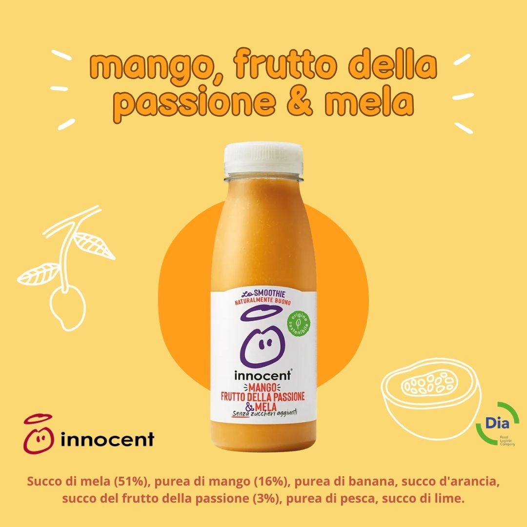 Smoothie Mango & Frutto della Passione 250ml