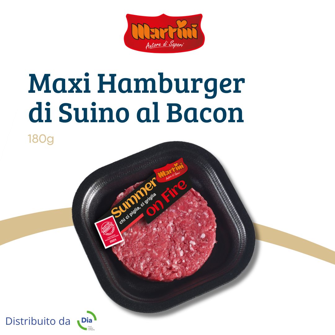 Hamburger di maiale Martini - Distribuito da Dia